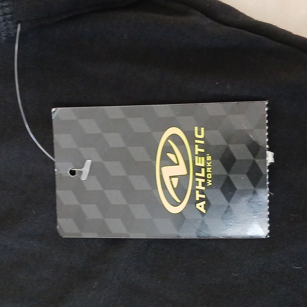 Athletic Works Medium Black Workout Top - Picture 5 of 7